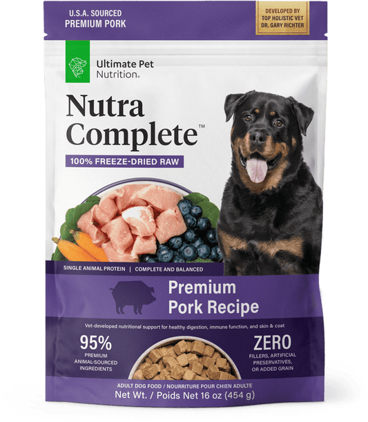 Nutra Complete Premium Pork Dog Food