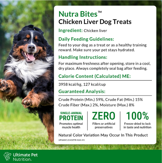 Nutra Bites Chicken Liver Dog Treats