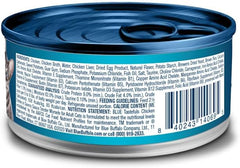 Blue Buffalo Tastefuls Chicken Morsels in Gravy Entrees Natural Wet Food for Adult Cats, 3 oz., Case of 12