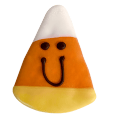 Claudia's Holiday Happy Candy Corn Dog Treats 2 ct