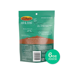 Zuke's® Hip and Joint® Peanut Butter & Oats Recipe Dog Treat, 6oz