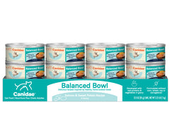 CANIDAE Balanced Bowl Canned Cat Food Salmon & Sweet Potato, 24ea/3 oz