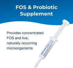 PetAg Bene-Bac Plus Pet Gel - 15 g Syringe - FOS & Probiotics for Dogs, Cats, Exotic & Wildlife Mammals