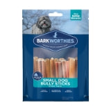 Barkworthies 4-Inch Odor-Free American Bully Sticks, 4 Ounce, for Small Dogs (1 Pack)