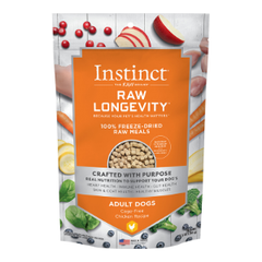 INSTINCT DOG FREEZE-DRIED LONGEVITY GRAIN FREE 9.5OZ