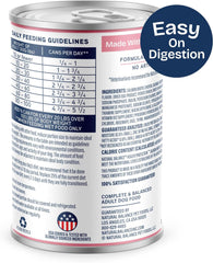 Natural Balance Health Protection Wet Dog Food - Whole Body Health, Easy on Digestion, Salmon Broth, Salmon, Pumpkin & Brown Rice Stew, Digestive Wellness Dog Food, High in Fiber - 12.5oz (Case of 6)
