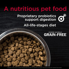 Diamond Naturals Grain Free Real Meat Recipe Premium Dry Dog Food With Real Cage Free Chicken 28Lb