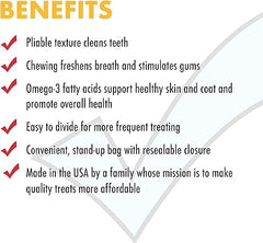 Dental Dog Treats, 24 Treats - 48 oz.