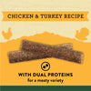 Zuke's Adventure Sticks Chicken & Turkey Dog Soft & Chewy Treats, 6-oz pouch