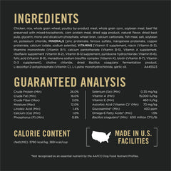 Purina Pro Plan Complete Essentials Shredded Blend Chicken and Rice Dog Food Dry Formula with Probiotics for Dogs - 15 lb.