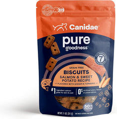 CANIDAE® PURE Heaven Biscuits with Salmon & Sweet Potato Dog Treats 11 oz.