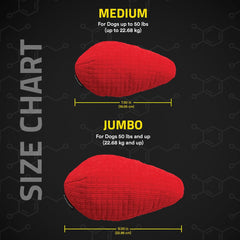 Playology Plush Crinkle Dog Toy -Crinkle Egg - Beef Scented Dog Toy, Engaging, All-Natural, and Interactive Non-Toxic Chew Toys