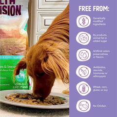 Health Extension Grain Free Venison & Sweet Potato Dry Dog Food (10 lb / 4.54 kg) - Lean Protein Formula for Dogs with Poultry Allergies & Sensitive Stomachs
