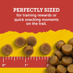 Zukes Mini Naturals Peanut Butter & Oats Recipe Chewy Training Dog Treats - 6oz