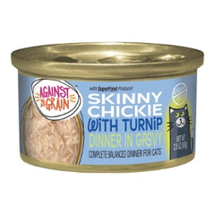 AGAINST THE GRAIN CAT FARMER'S MARKET SKINNY CHICKEN & TURNIP 2.8OZ, 24 PACK