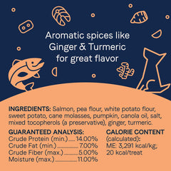 CANIDAE® PURE Heaven Biscuits with Salmon & Sweet Potato Dog Treats 11 oz.