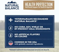 Natural Balance Health Protection Wet Dog Food - Whole Body Health, Easy on Digestion, Beef, Pumpkin & Brown Rice Stew, Digestive Wellness Dog Food, High in Fiber - 12.5oz (Case of 6)
