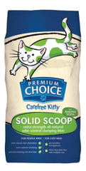 Premium Choice Litter Carefree Kitty Unscented All-Natural Clumping Cat Litter