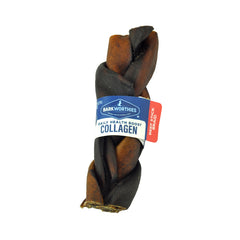 Barkworthies Collagen Braided Stick for Dog