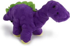 goDog Just For Me Bruto with Chew Guard Technology Plush Dog Toy, Purple