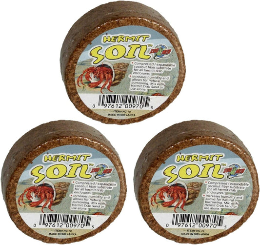 Zoo Med 3 Pack of Hermit Crab Soil