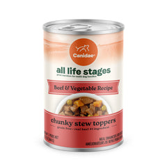 CANIDAE All Life Stages Chunky Stew Topper Beef & Vegetable, 6ea/12.7 oz