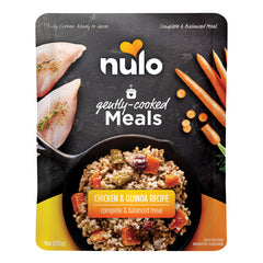 Nulo Gently-Cooked Meals Complete and Balanced Adult Wet Dog Food, Chicken & Quinoa, 9 Ounce, 1 EA