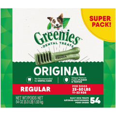 Greenies Original Regular Natural Dental Care Dog Treats