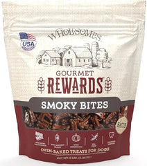 Wholesomes Gourmet Rewards Biscuit Dog Treats Smoky Bites