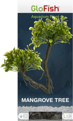 GloFish Mangrove Green Tree Plant Fluorescent Under Blue LED Light Aquarium Decor