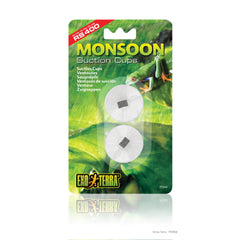 Exo Terra Support Suction Cup for Monsoon RS400 High-Pressure Rainfall System, 2-Pack