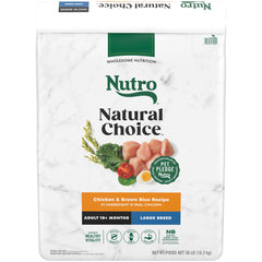 Nutro Natural Choice Adult Large Breed Dry Dog Food, Chicken and Brown Rice Recipe