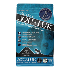 ANNAMAET DOG AQUALUK GRAIN FREE SALMON HERRING 12LBS