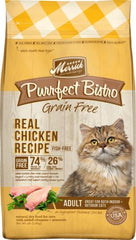 Merrick Purrfect Bistro Grain Free Natural Dry Cat Food For Adult Cats, Real Chicken And Sweet Potato Recipe