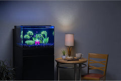 GloFish Java Moss Plant Aquarium Décor, Green Medium, Fluorescent Under Blue LED Light