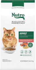 Nutro Wholesome Essentials Adult Dry Cat Food, Salmon & Brown Rice Recipe