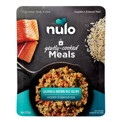 Nulo Gently-Cooked Meals Complete and Balanced Adult Wet Dog Food, Salmon & Brown Rice, 9 Oz 1 EA
