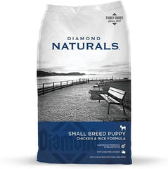 Diamond Naturals Real Meat Premium Small & Medium Breed Formulas Dry Dog Food with Protein, Probiotics and Antioxidants, Chicken and Rice, 6 pounds
