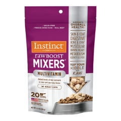 INSTINCT CAT RAW BOOST MIXER FREEZE-DRIED GRAIN FREE MULTI-VITAMIN 5.5OZ