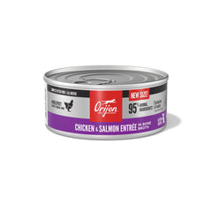 ORIJEN Kitten Chicken and Salmon Entree in Bone Broth Wet Cat Food, WholePrey Ingredients, 5.5oz