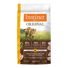 INSTINCT CAT ORIGINAL GRAIN FREE CHICKEN 5LBS