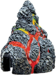 GloFish Volcano Ornament for Aquariums, 2.38 x 3.31 x 3.44 inches, Mulit, Medium, Model: 75077301