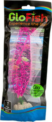 GloFish Fluorescent Plant, Blue Small, Aquarium Décor, Fluoresces Under Blue LEDs
