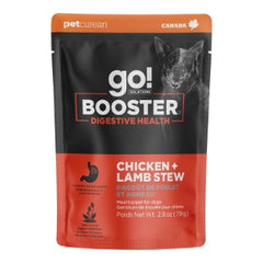 Go! Solutions Booster Digestive Health, Wet Dog Food Topper 2.8 oz Pouch 24pk
