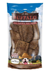 Pure Buffalo Lung Steaks Dog Treats