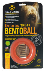 Starmark Everlasting Treat Bento Ball Tough Dog Chew Toy