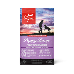 ORIJEN Puppy Large Dry Dog Food, Grain Free Dry Dog Food for Puppies, Fresh or Raw Ingredients