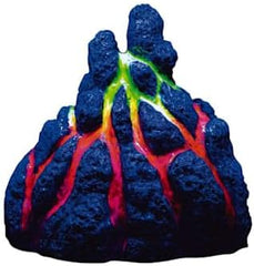GloFish Volcano Ornament for Aquariums, 2.38 x 3.31 x 3.44 inches, Mulit, Medium, Model: 75077301
