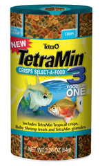 TetraMin Crisps Select-A-Food, Fish Food, Variety Pack (77037)