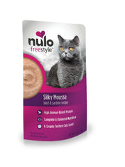 Nulo Freestyle Wet Cat Food 24 Pack Mousse, Smooth As Silk Texture with High Animal-Based Protein for Complete and Balanced Nutrition Your Kitten to Senior Cat Will Crave